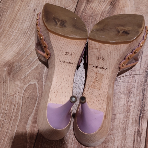 Authentic Louis Vuitton Clear Heels - Picture 7 of 14